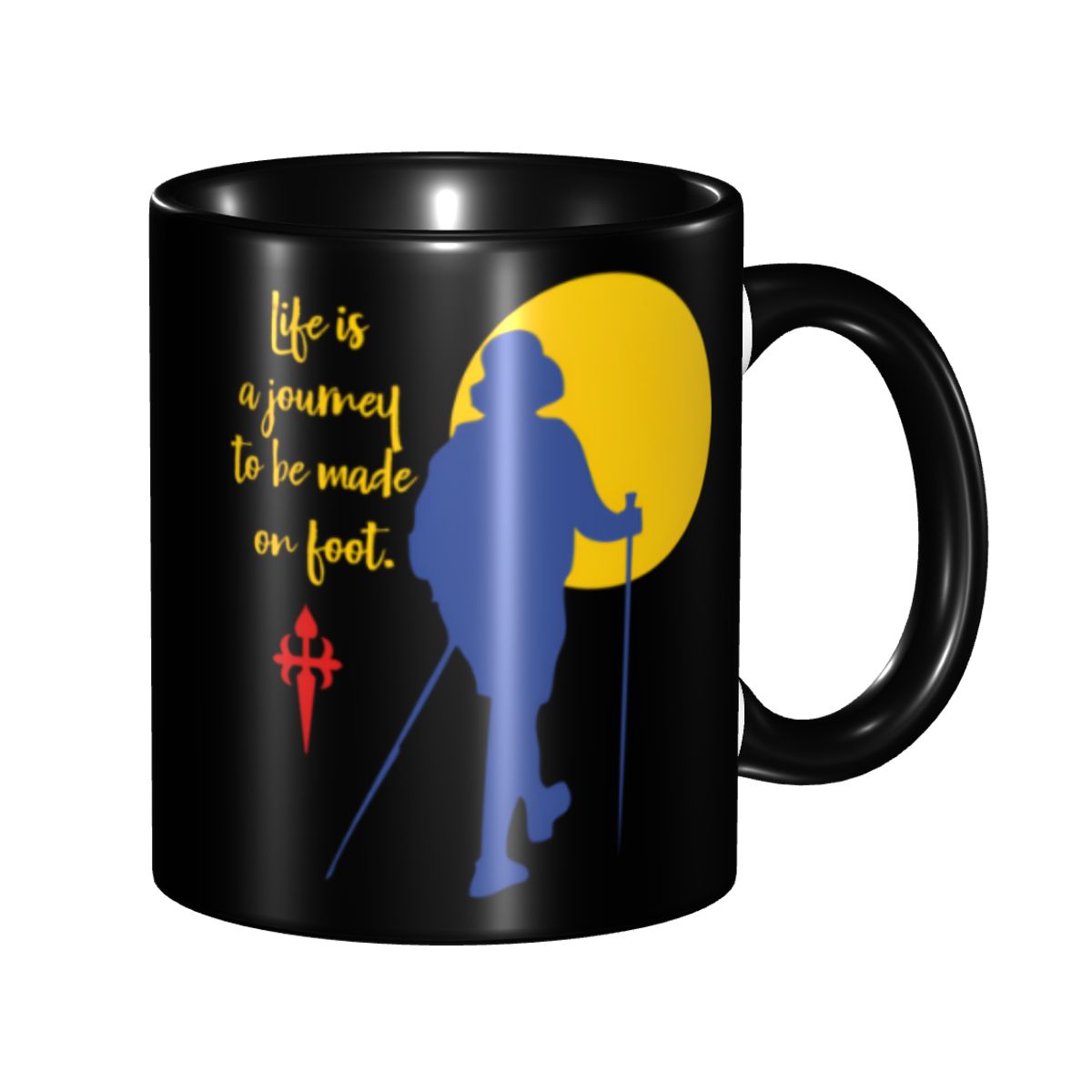 Coffee Tea Drinks - Mug Kopi Buen Camino De Santiago