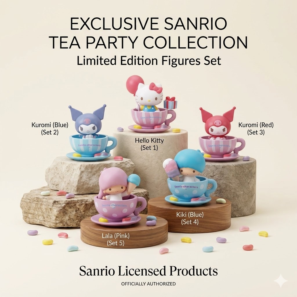 Coffee Tea Shop - Figur Blind Box Cangkir Kopi Lucu