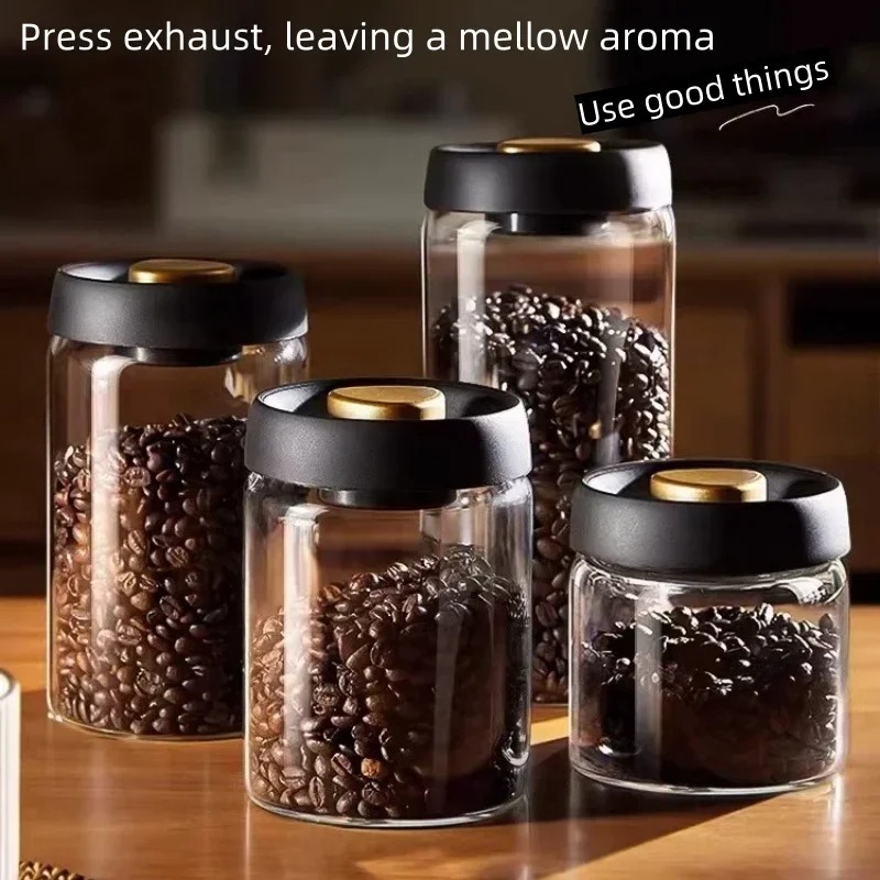 Coffee Tea Flask - Stoples Kopi Vakum Manual Kaca Borosilikat