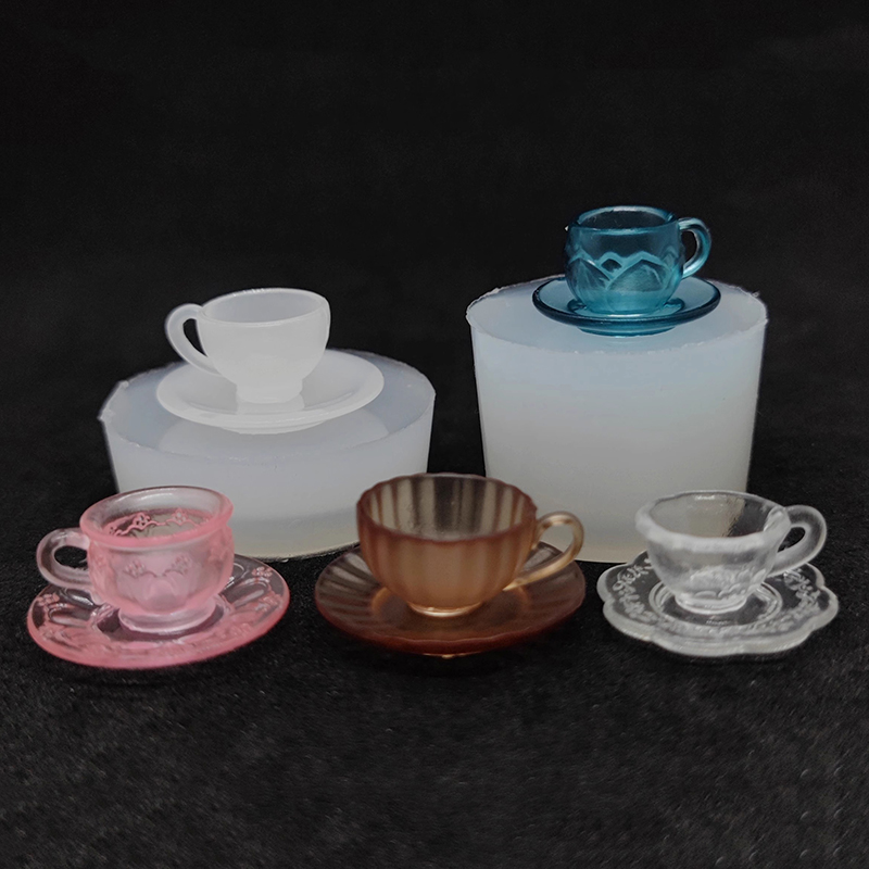 Mug Tea Coffee - 1 Set Cetakan Silikon Cangkir Teh