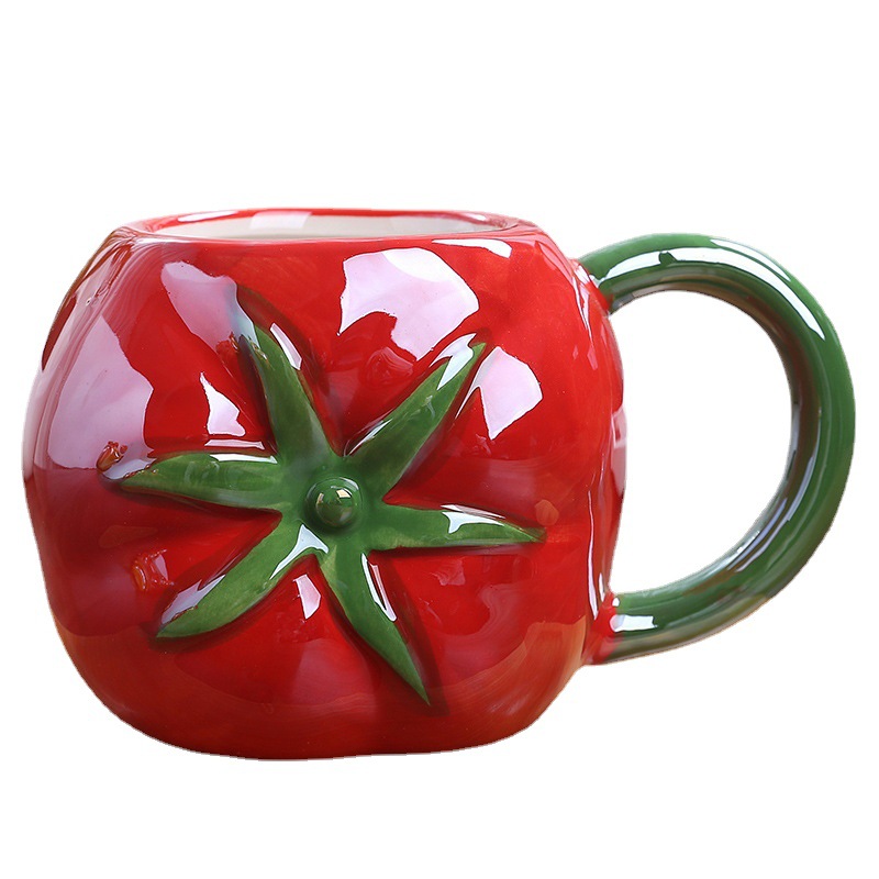 Coffee Tea Difference - Cangkir kopi keramik, Mug bentuk buah