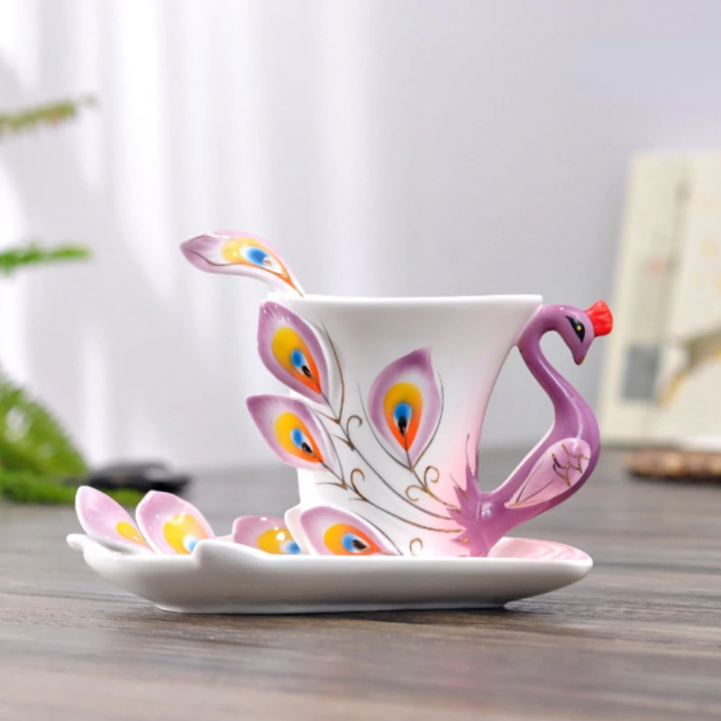 Coffee Tea Difference - Mug kopi merak keramik, lucu dan