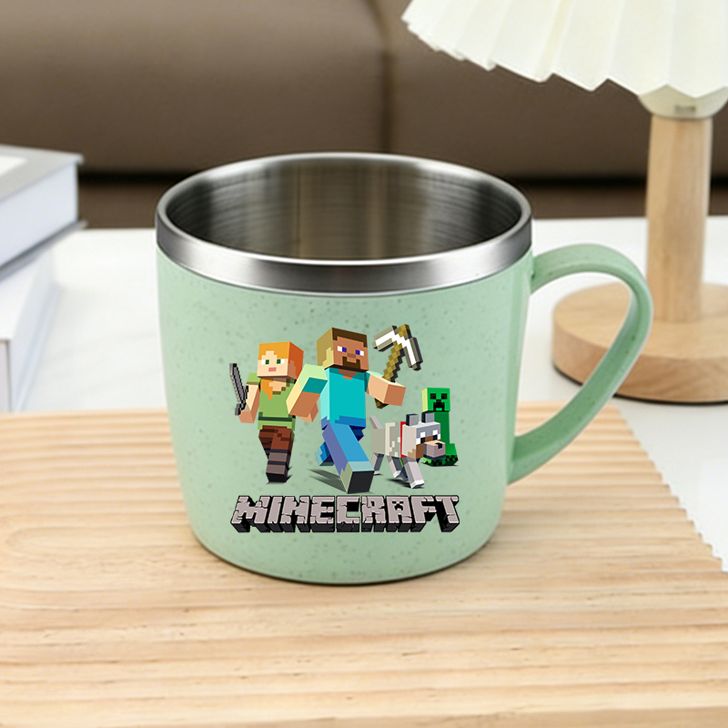Coffee Tea Shop - Cangkir Air Stainless Steel Minecrafted, Mug
