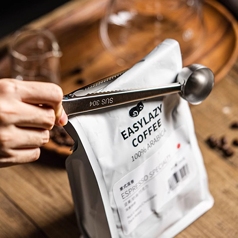 Coffee Tea And Bean Leaf - Sendok Kopi Stainless Steel Baru 2026