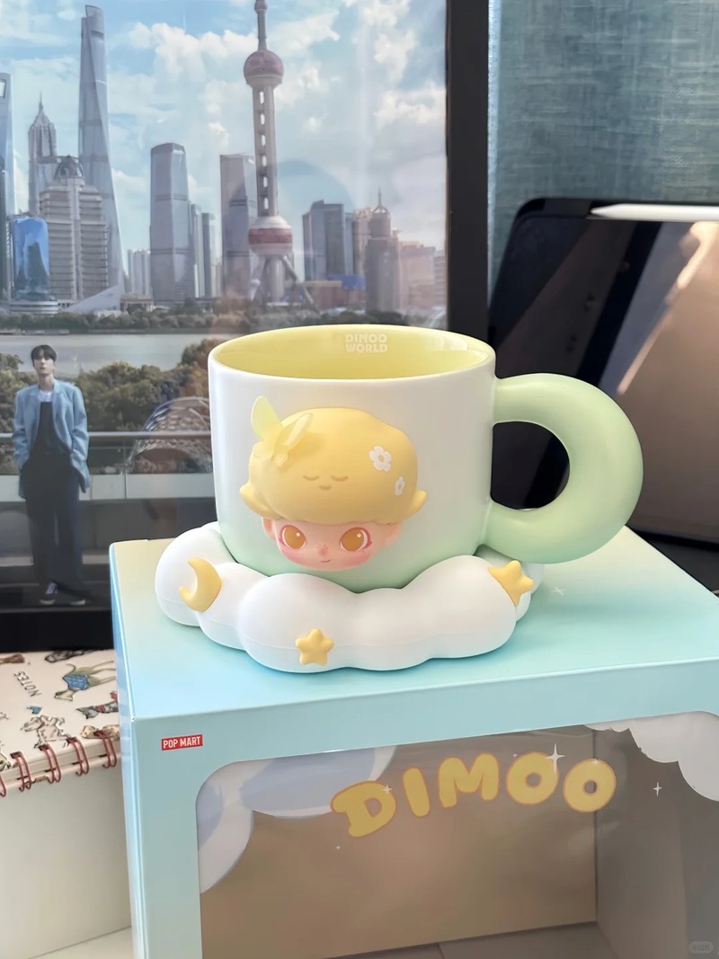 POP MART Hirono DIMOO Lububu C - Coffee Tea Shop ulasan dan harga