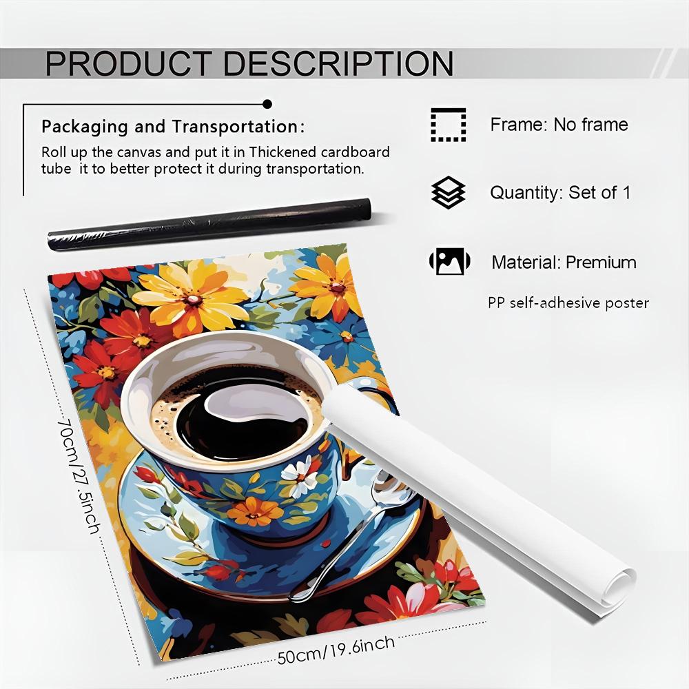 Poster cangkir kopi teh sore h - Coffee Tea Poster ulasan dan harga