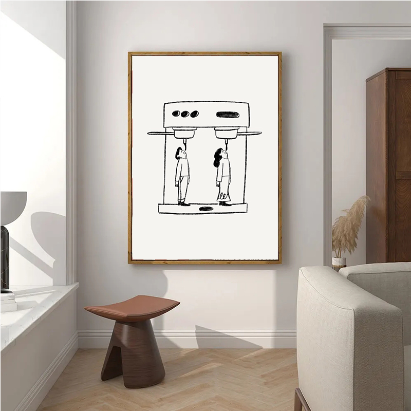 Poster Cetak Seni Dinding Minu - Coffee Tea Poster ulasan dan harga