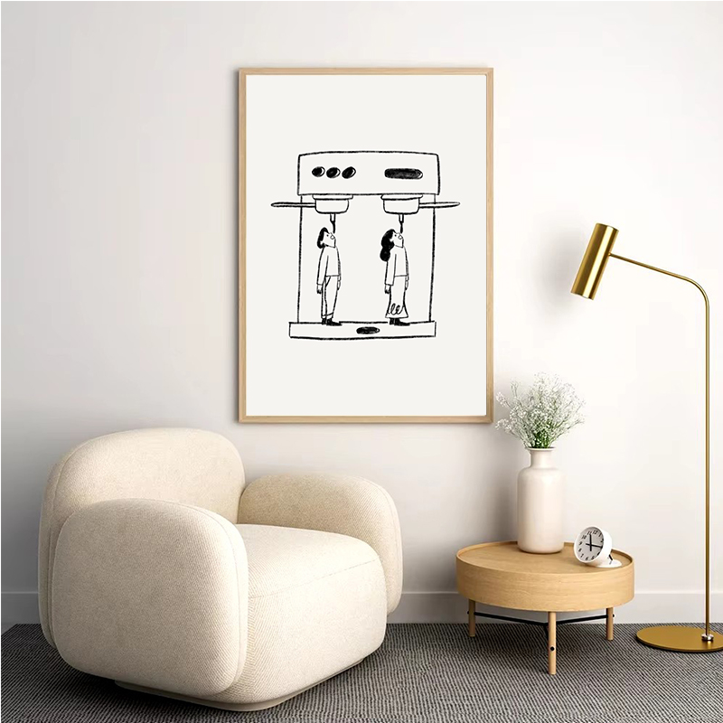 Poster Cetak Seni Dinding Minu - Coffee Tea Poster ulasan dan harga
