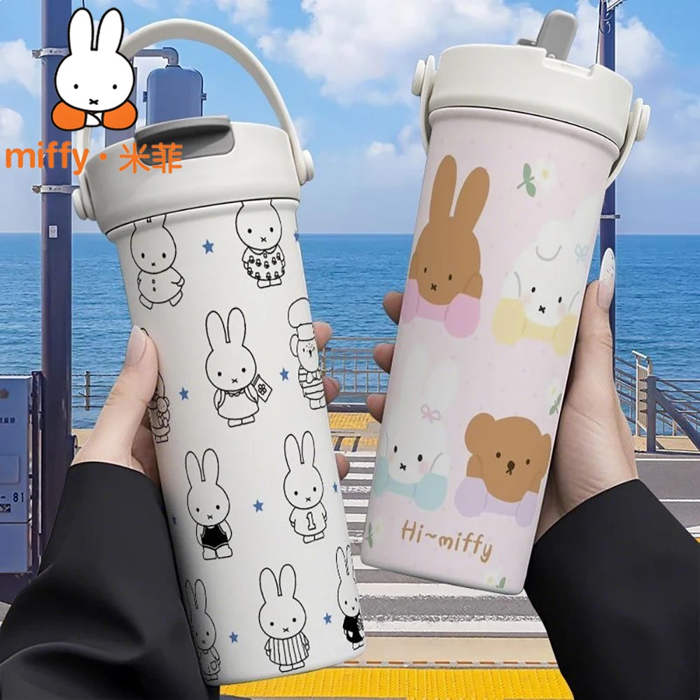 Miffy Rabbit Termos Genggam Ca - Coffee Tea Flask ulasan dan harga
