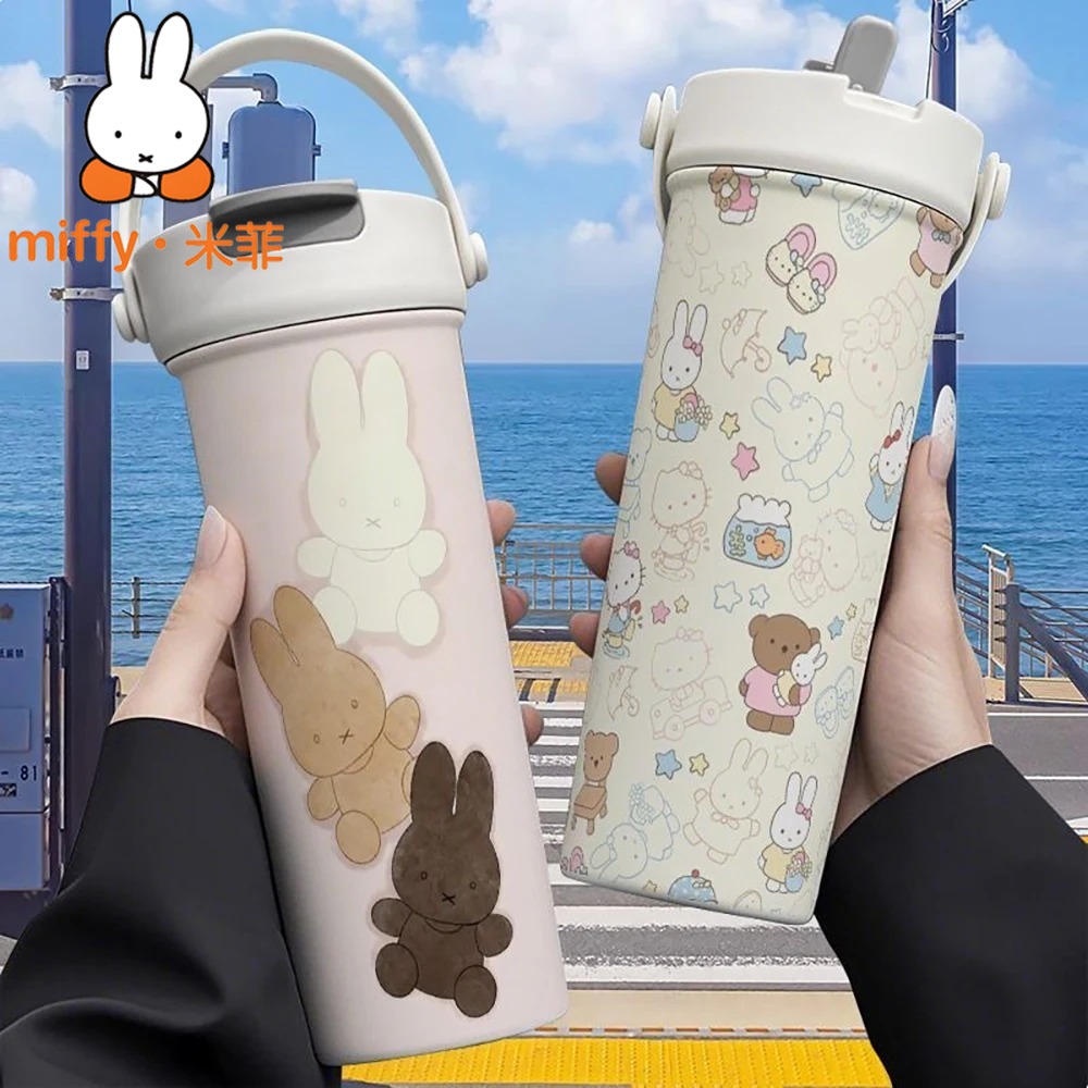 Miffy Rabbit Termos Genggam Ca - Coffee Tea Flask ulasan dan harga