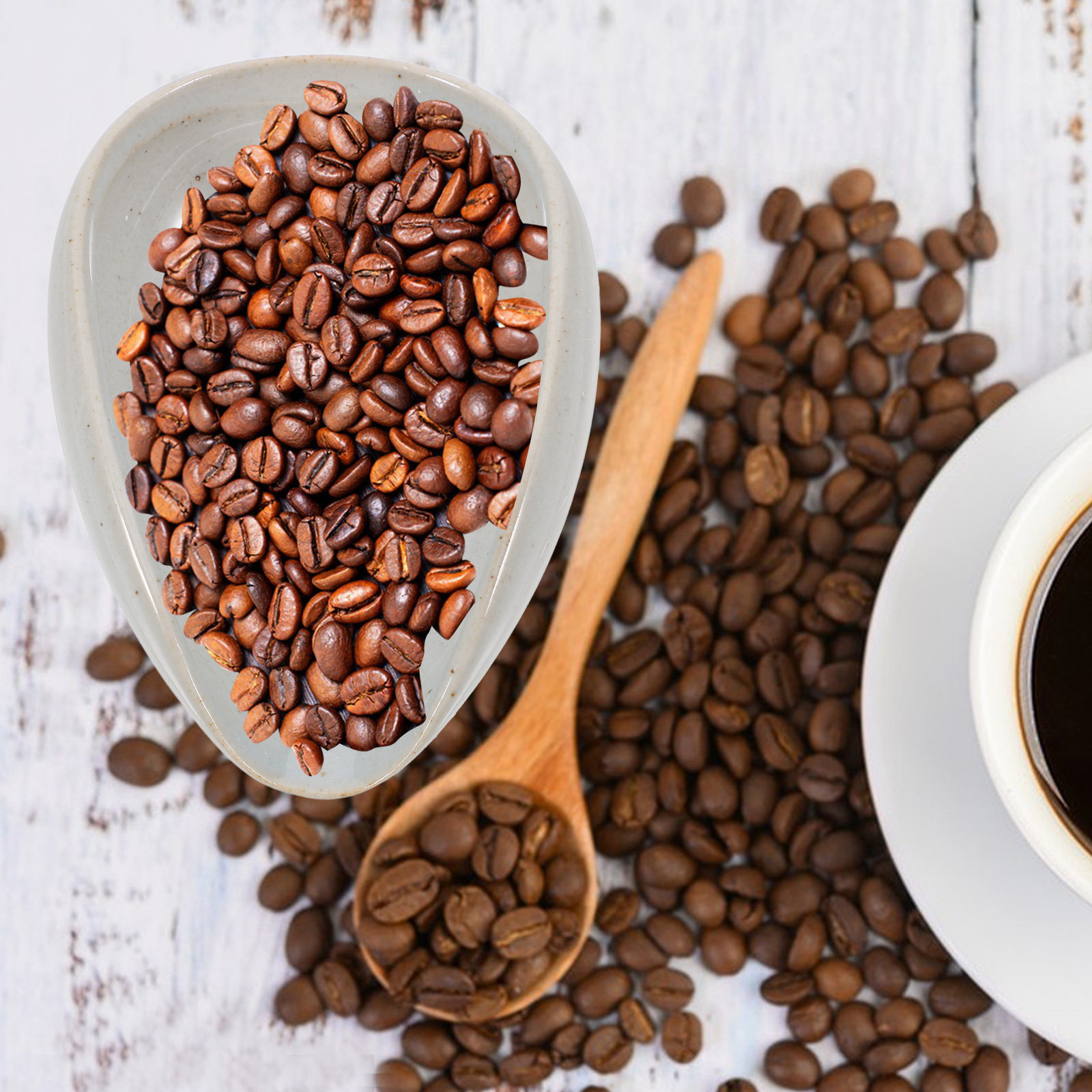 Nampan Dosis Biji Kopi Keramik - Coffee Tea And Bean Leaf ulasan dan harga