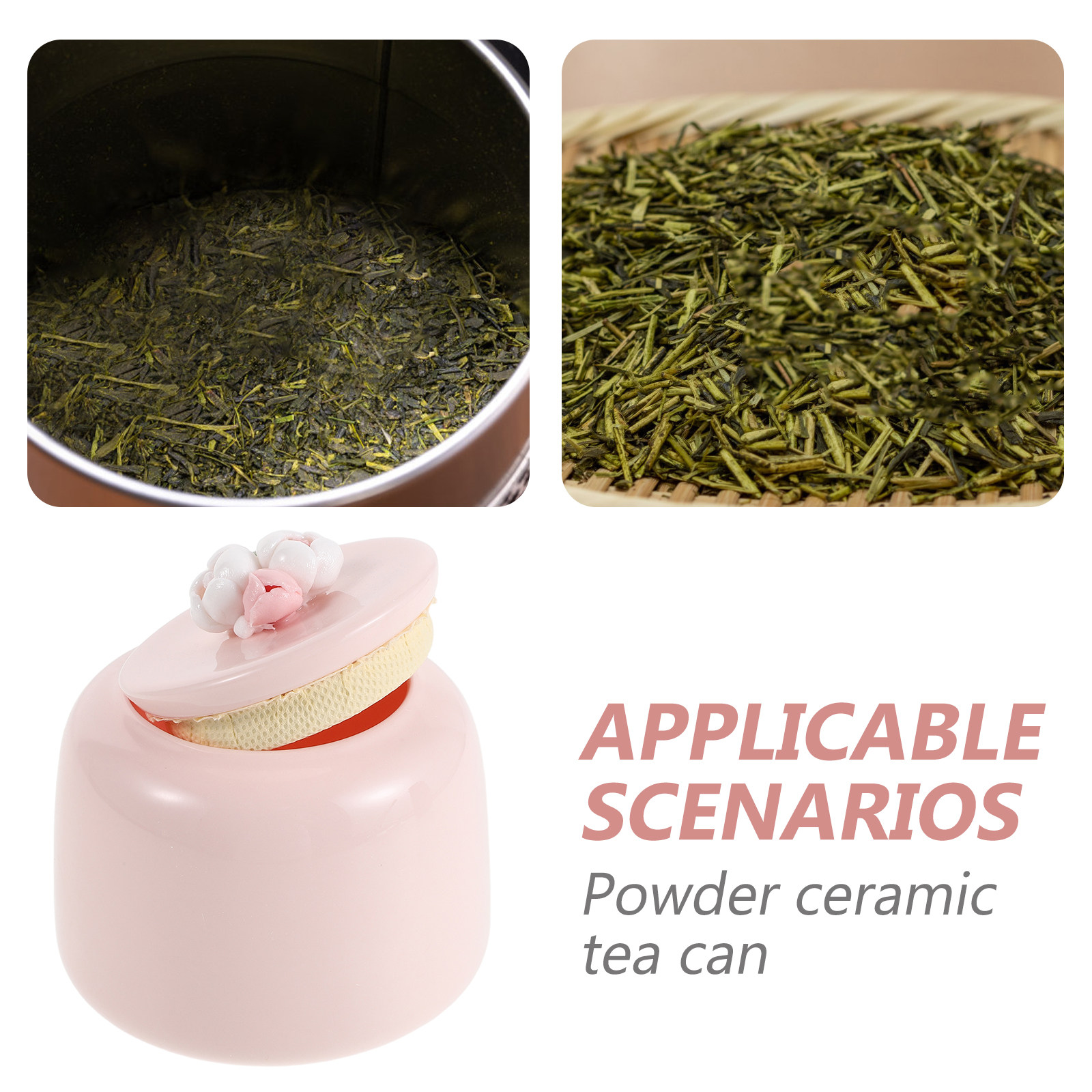 Stoples Teh Keramik Porselen P - Coffee Tea And Bean Leaf ulasan dan harga