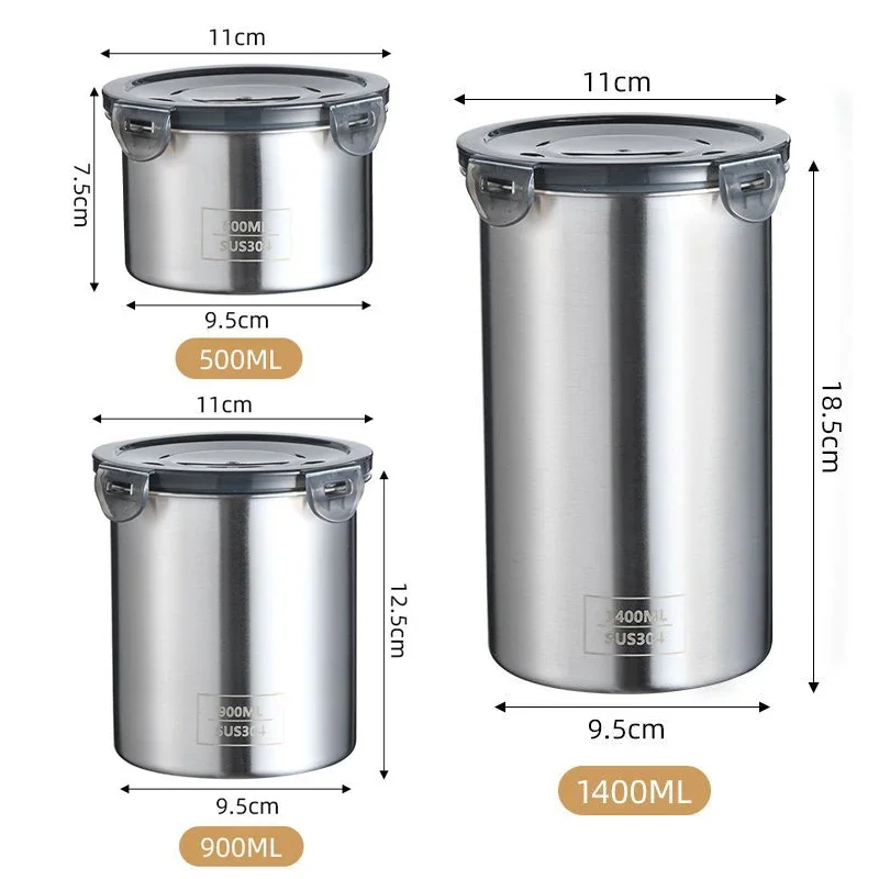 Wadah makanan Stainless Steel, - Coffee Tea And Bean Leaf ulasan dan harga