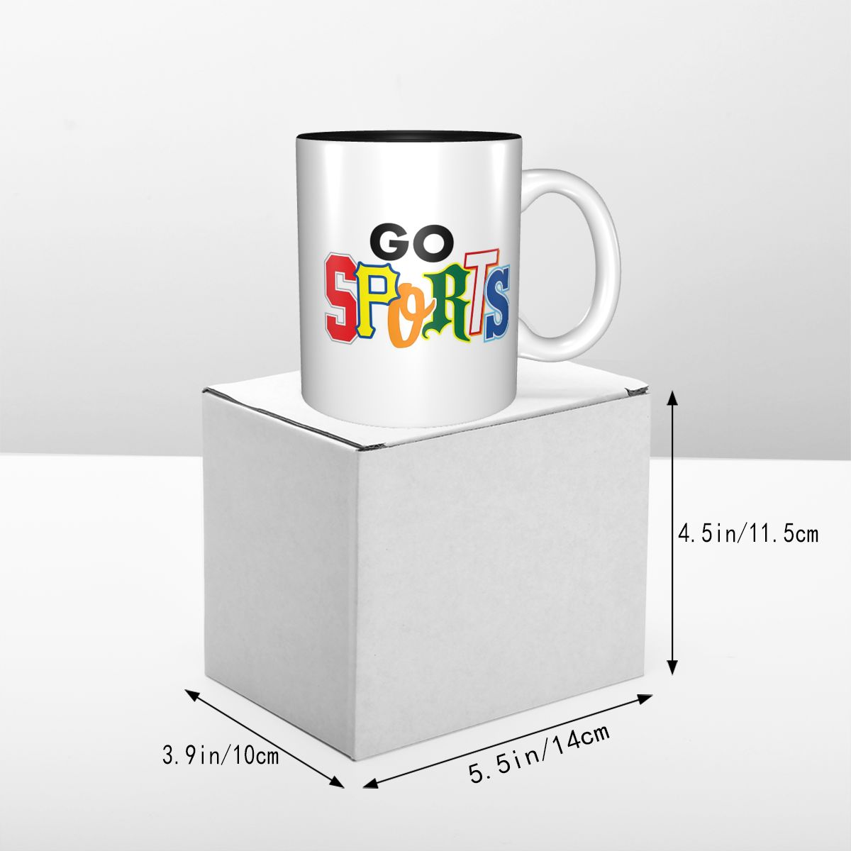 Go Sports Mug Gaya Huruf Berbe - Coffee Tea Difference ulasan dan harga