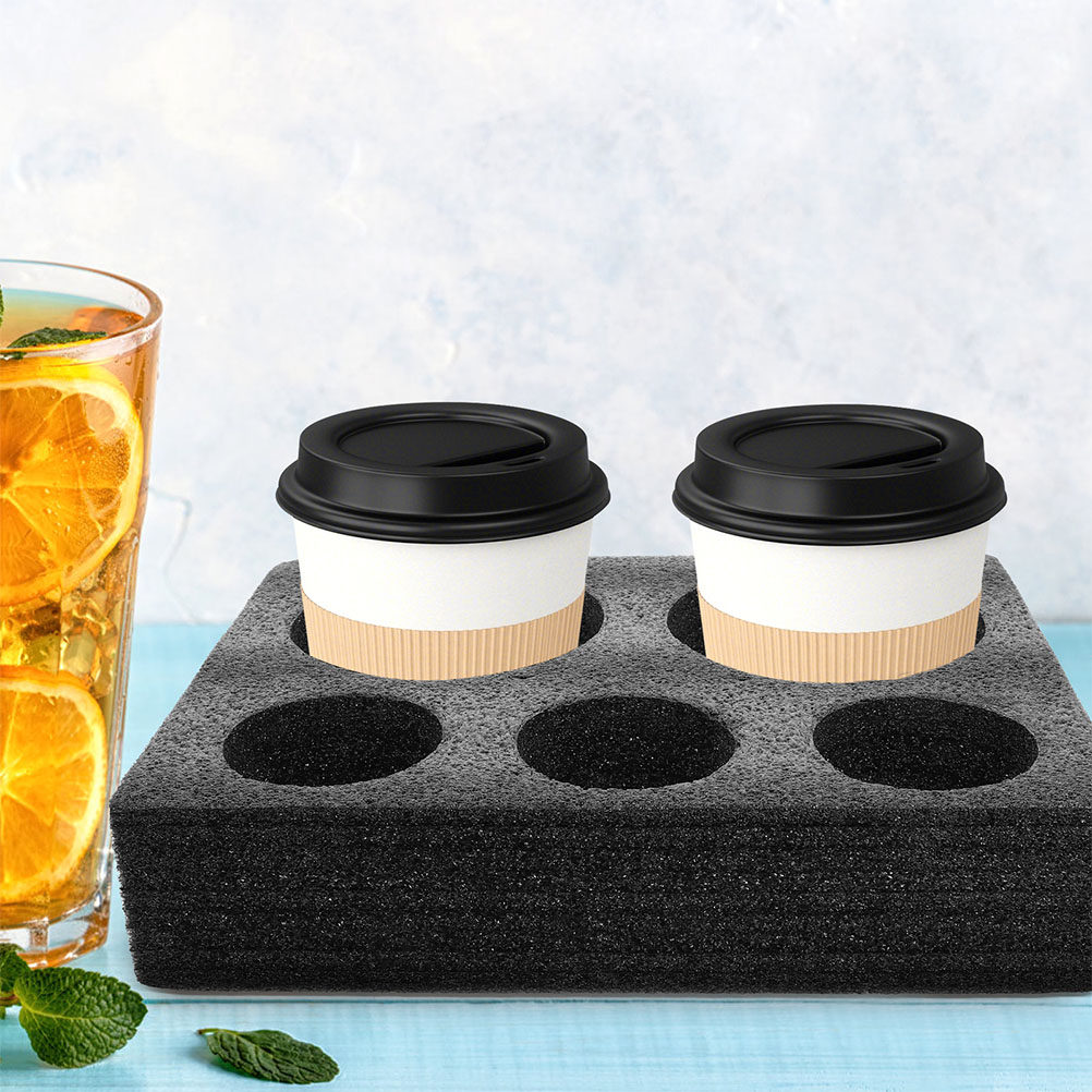 2Pcs Tempat Minuman Busa Kelas - Coffee Tea Drinks ulasan dan harga
