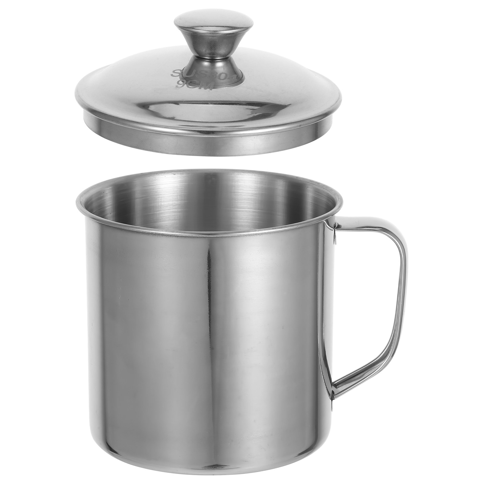 Cangkir Stainless Steel Berlap - Mug Tea Coffee ulasan dan harga