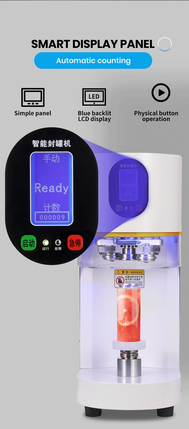Mesin Penyegel Gelas Plastik P - Coffee Tea With Milk ulasan dan harga
