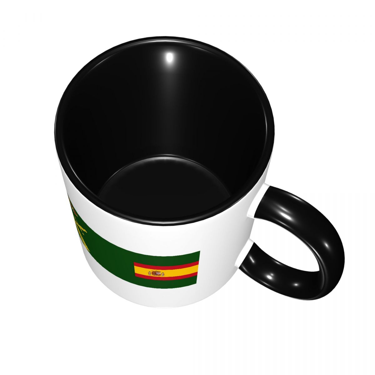 Bendera Spanyol Plus Lambang M - Coffee Plus Tea ulasan dan harga
