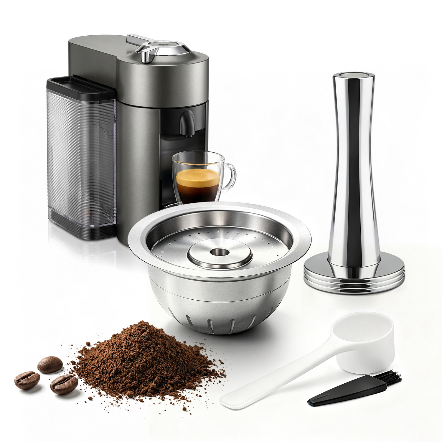 Kapsul Kopi Stainless Steel ya - Coffee Plus Tea ulasan dan harga