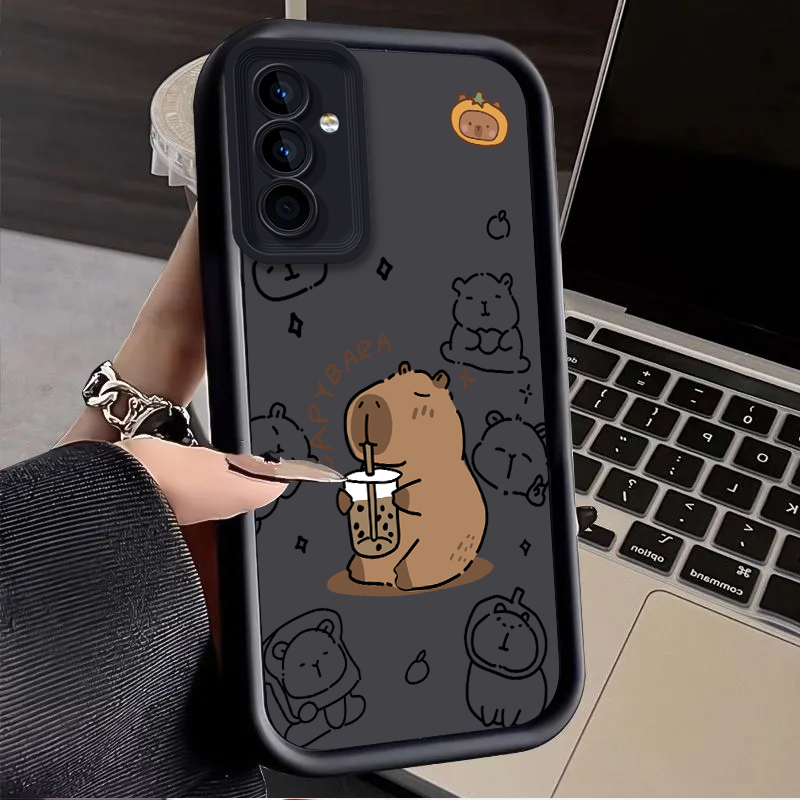 Casing Capybara Minum Bubble T - Coffee Plus Tea ulasan dan harga