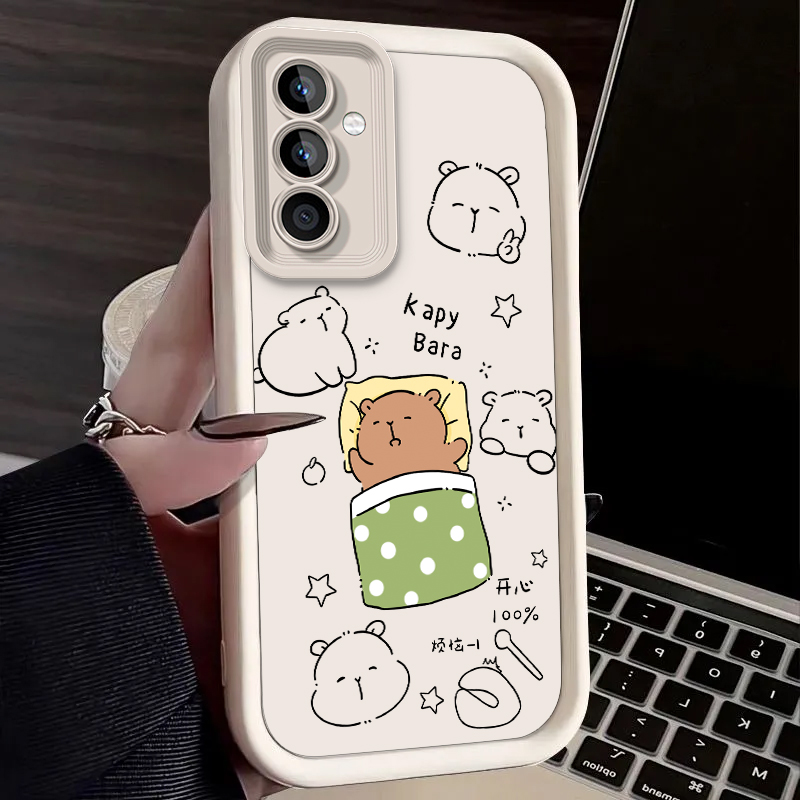 Casing Capybara Minum Bubble T - Coffee Plus Tea ulasan dan harga