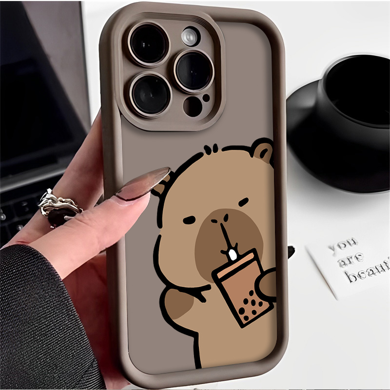 Casing Kapibara Lucu Kartun un - Coffee Plus Tea ulasan dan harga