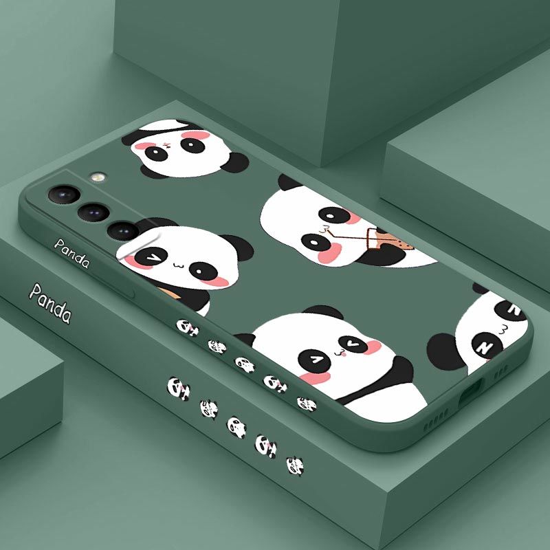 Casing ponsel silikon Panda te - Coffee Plus Tea ulasan dan harga