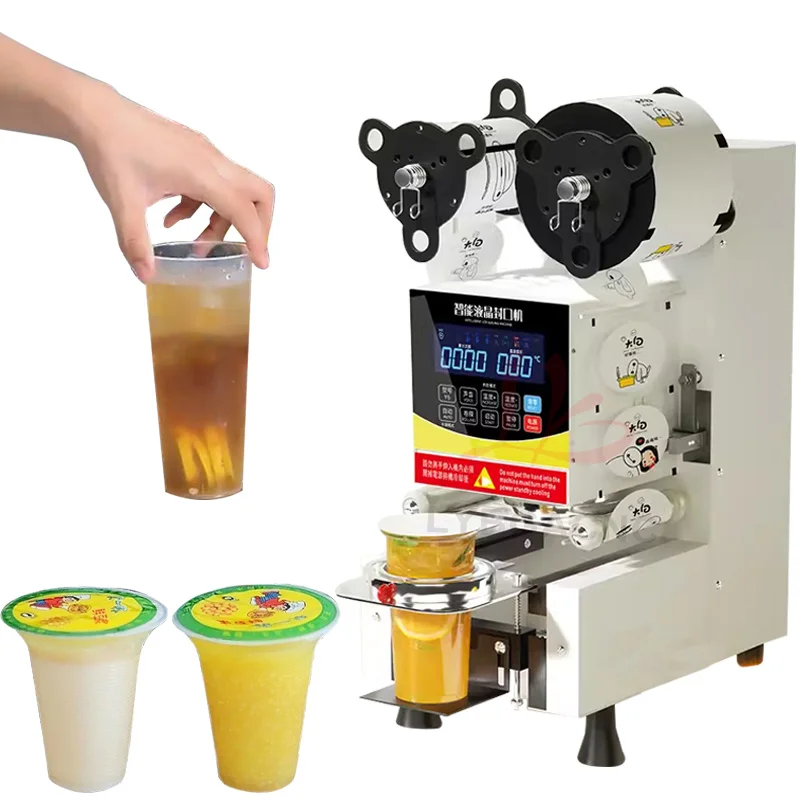 Mesin Penyegel Gelas Plastik L - Coffee Tea Drinks ulasan dan harga