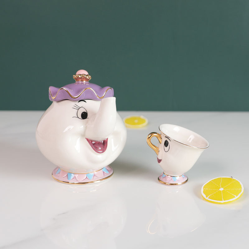 Teko Teh Kartun Beauty And The - Coffee Tea Flask ulasan dan harga