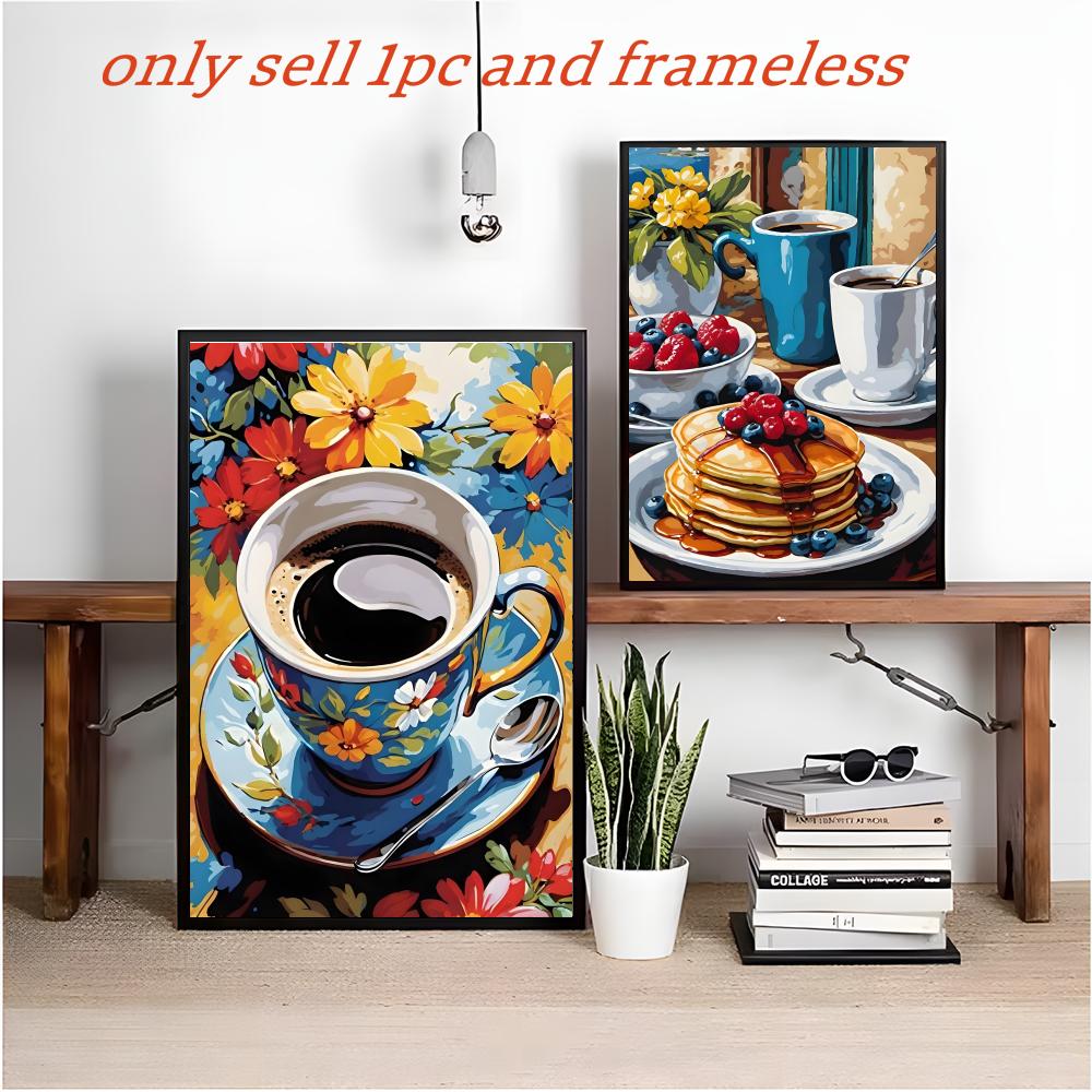 Poster Cangkir Kopi Teh Sore H - Coffee Tea Poster ulasan dan harga