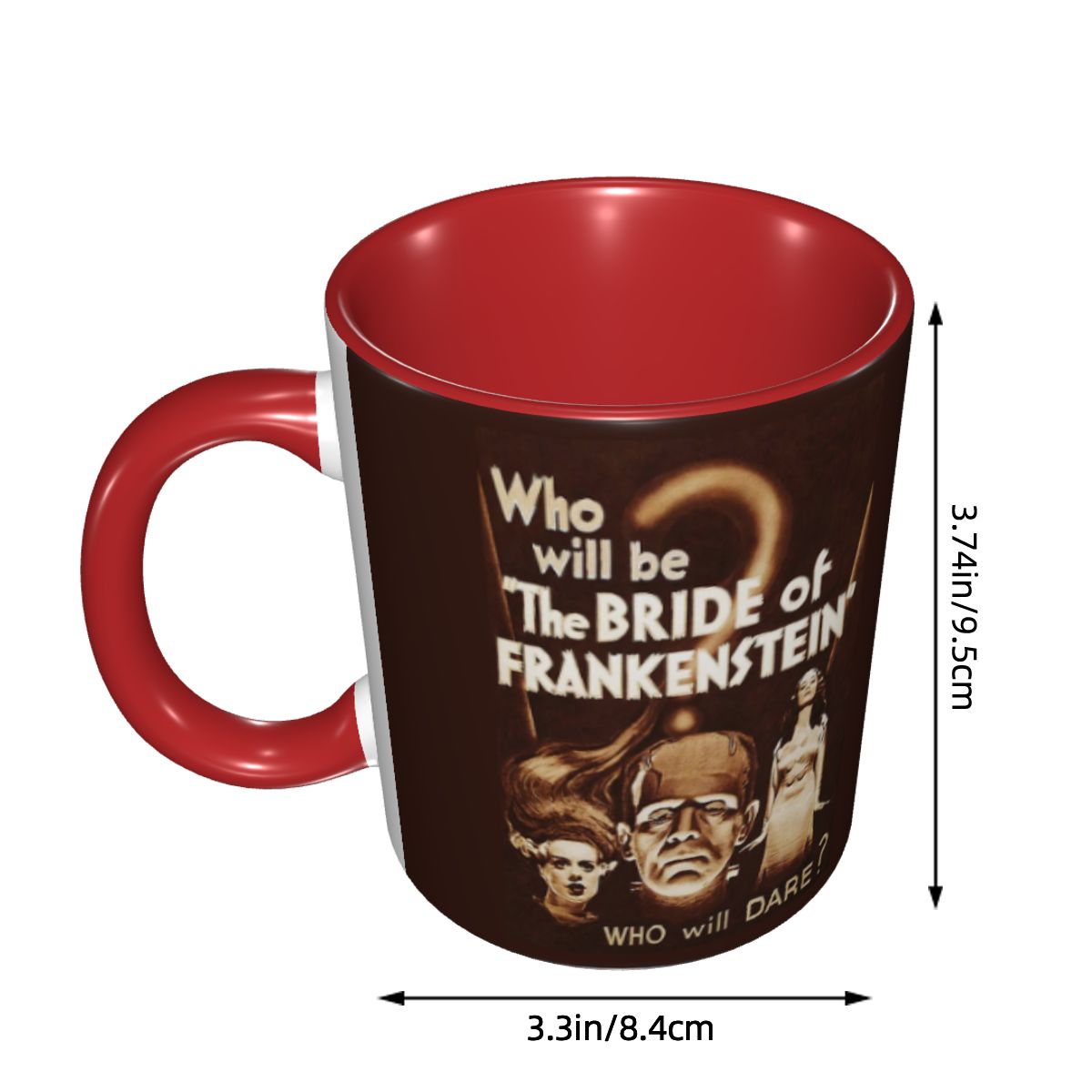 Mug Poster Bride Of Frankenste - Coffee Tea Poster ulasan dan harga