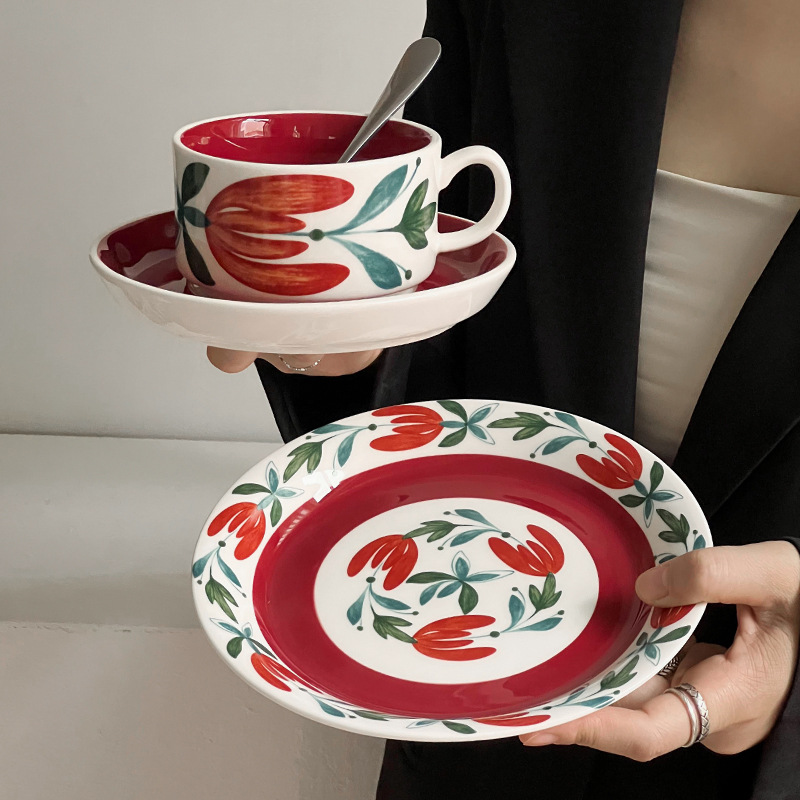 Cangkir Kopi Latte Vintage Fin - Coffee Tea Shop ulasan dan harga