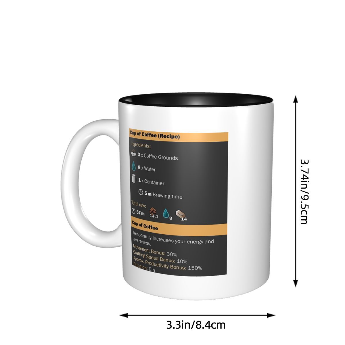 Cangkir Kopi (Resep) Mug Lucu  - Coffee Tea Recipe ulasan dan harga