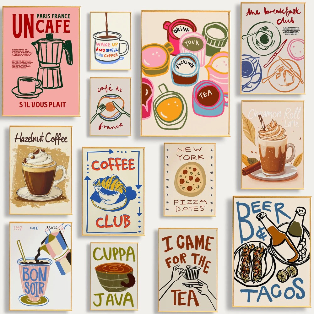 Kedai Kopi Teh Sore Croissant  - Coffee Tea Poster ulasan dan harga
