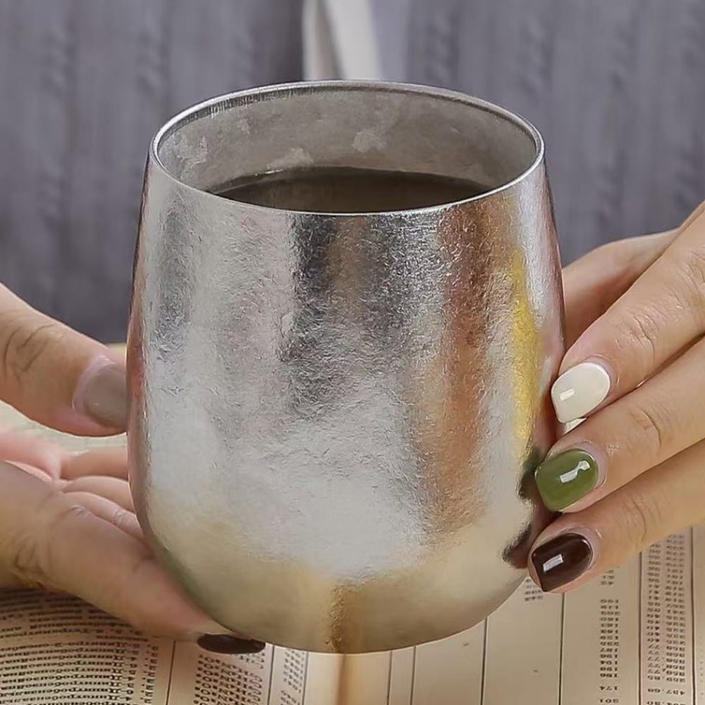Mug Telur Titanium Murni Dindi - Coffee Tea Flask ulasan dan harga