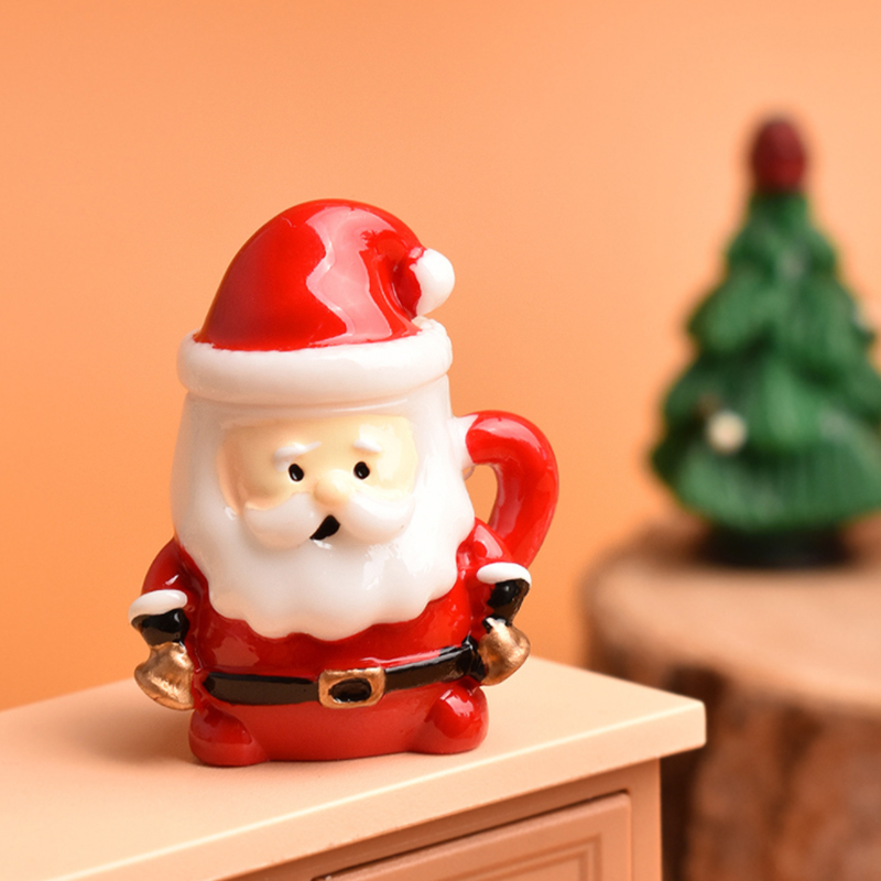 Ornamen Cangkir Teh Mini Santa - Mug Tea Coffee ulasan dan harga