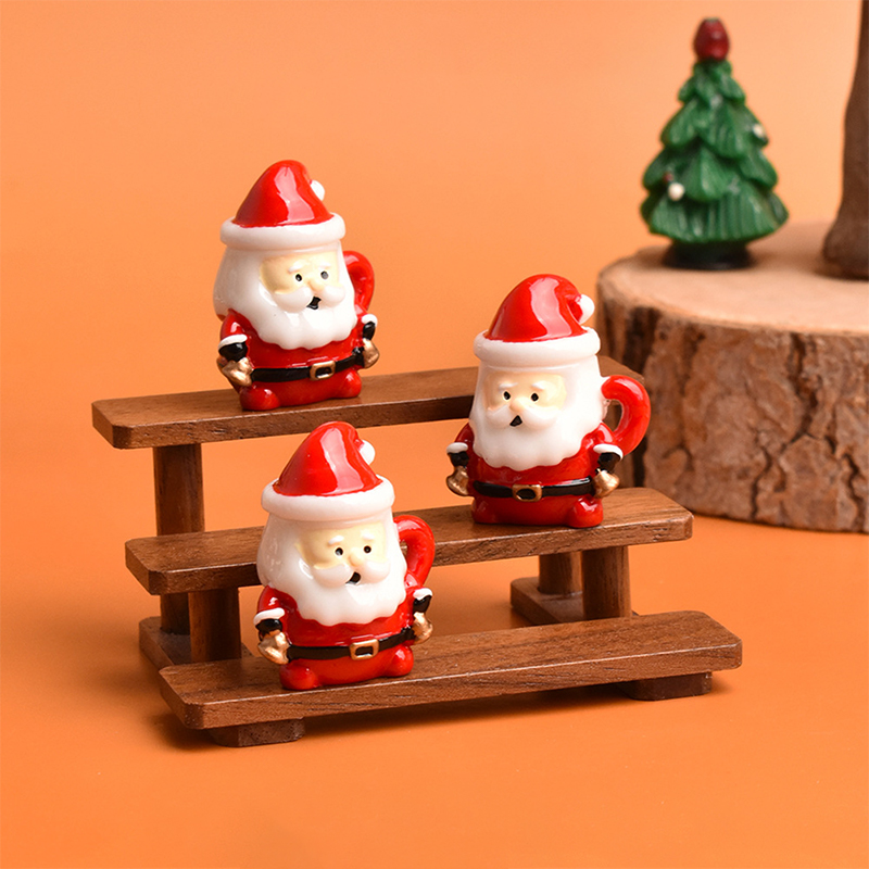 Ornamen Cangkir Teh Mini Santa - Mug Tea Coffee ulasan dan harga