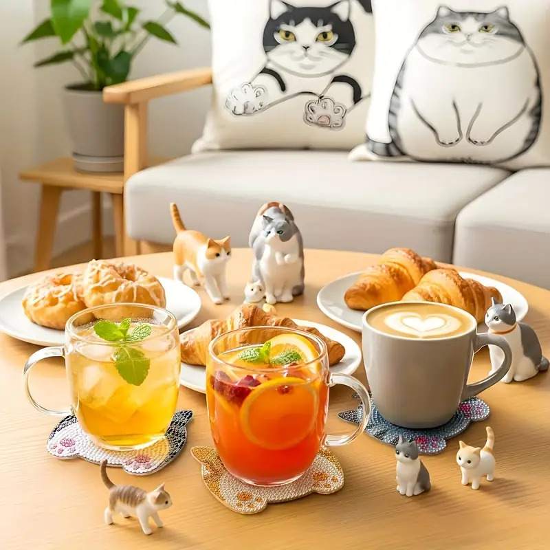 Set Tatakan Cangkir Kayu DIY D - Mug Tea Coffee ulasan dan harga