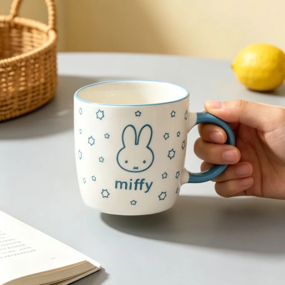 Mug Keramik Miffy Lucu, Cangki - Coffee Tea Shop ulasan dan harga
