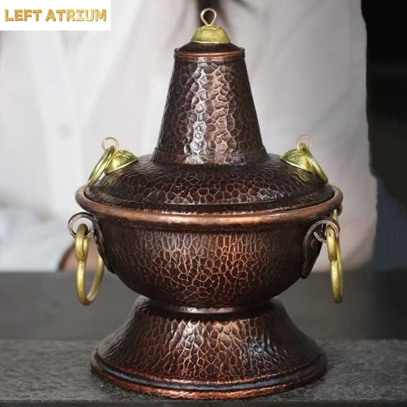 Wadah Serbaguna Tembaga Murni  - Coffee Tea And Bean Leaf ulasan dan harga