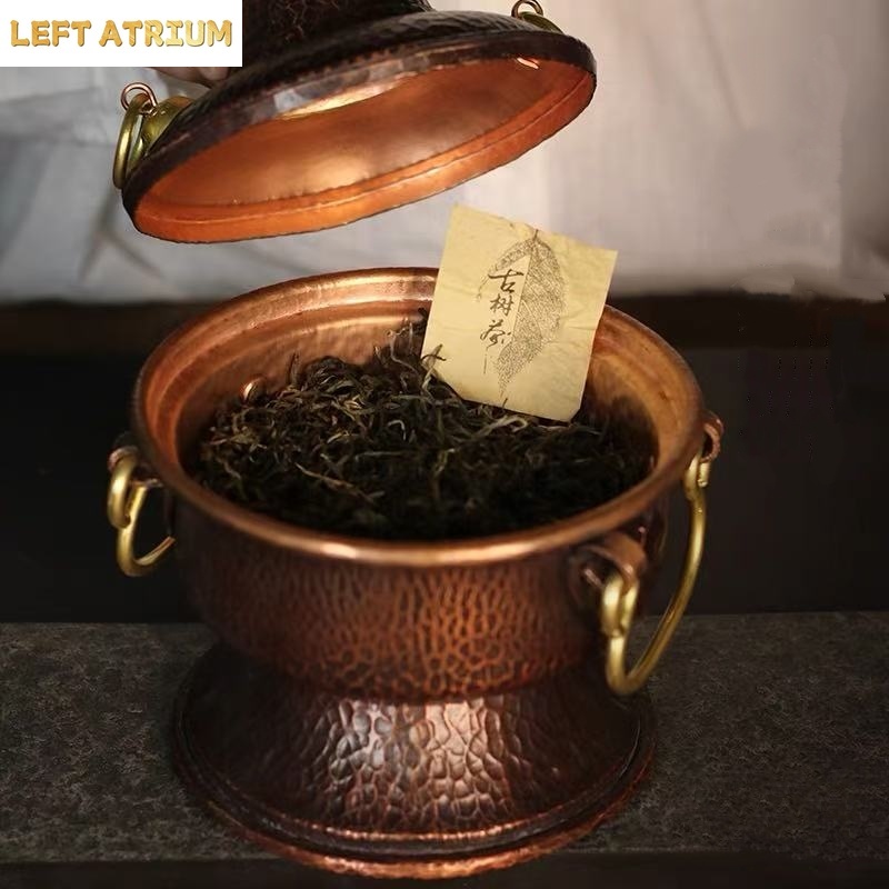 Wadah Serbaguna Tembaga Murni  - Coffee Tea And Bean Leaf ulasan dan harga
