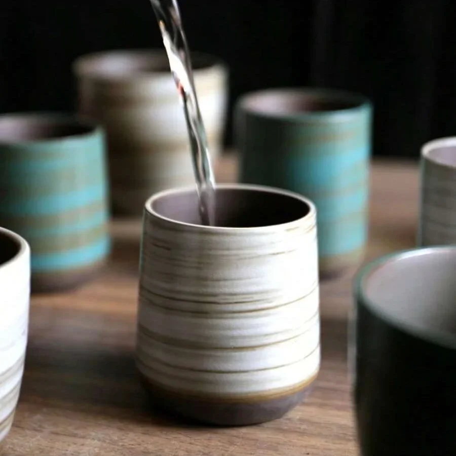 Mug Stoneware Glasir Kresek Ya - Coffee Tea Flask ulasan dan harga