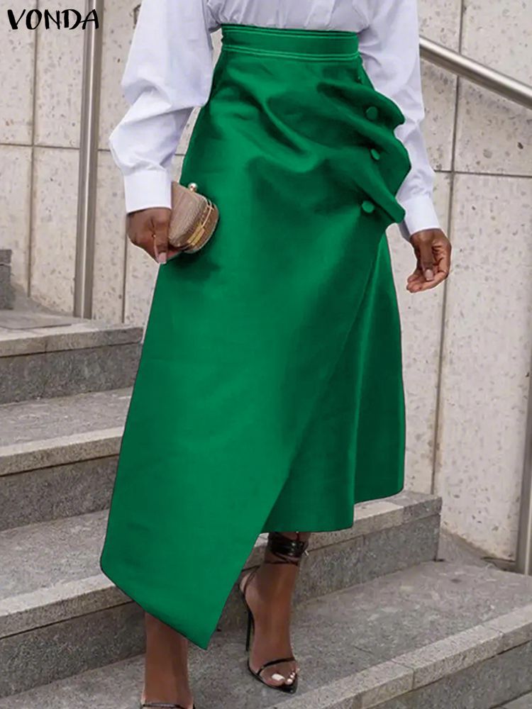 Rok Satin Ukuran Besar VONDA E - Coffee Plus Tea ulasan dan harga